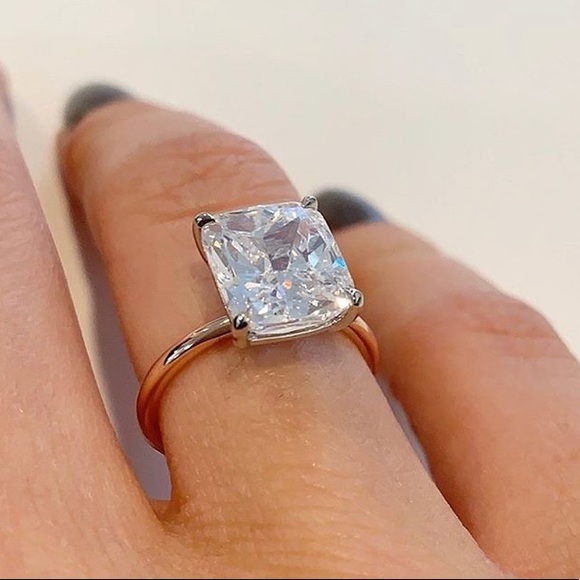 🔥💎New white sapphire sterling silver ring - Picture 2 of 4